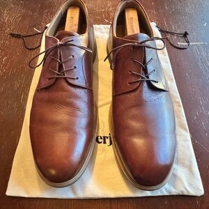 Amberjack “The Original” Men's Chestnut Brown Leather Derby Oxfords